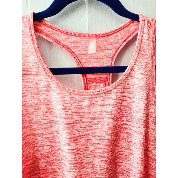 Women MTA Sports shirt Pink Race back Sleeveless Tank Top - Picture 2 of 3